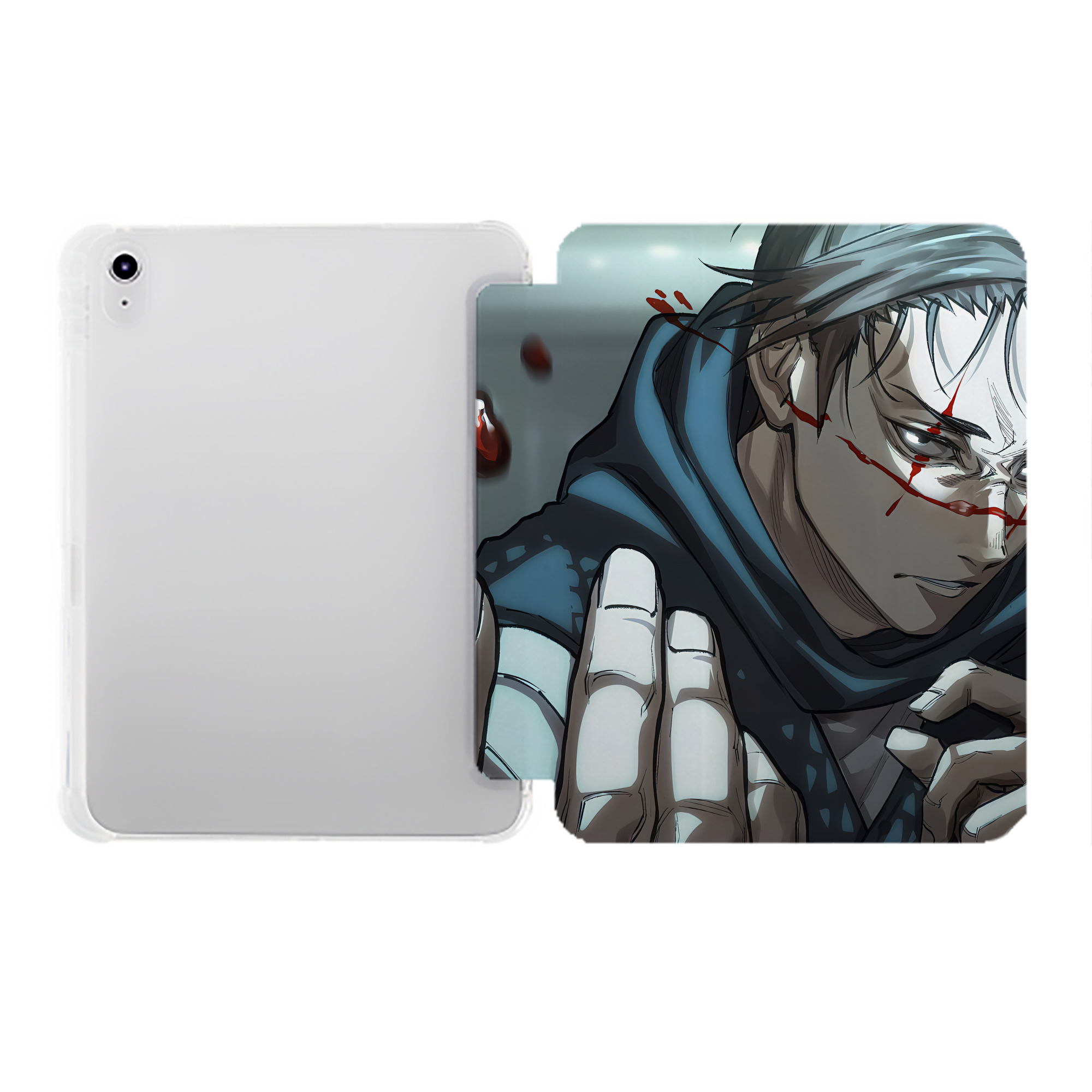 （画像用） SPY×FAMILY间谍家家酒 IPad ケース ペン収納付き 三つ折りスタンド PUレザー×シリコン 対応機種9.5/10.5/10.9インチ